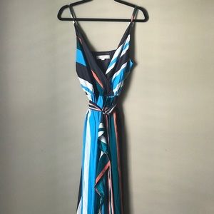 Colorful vibrant summer dress